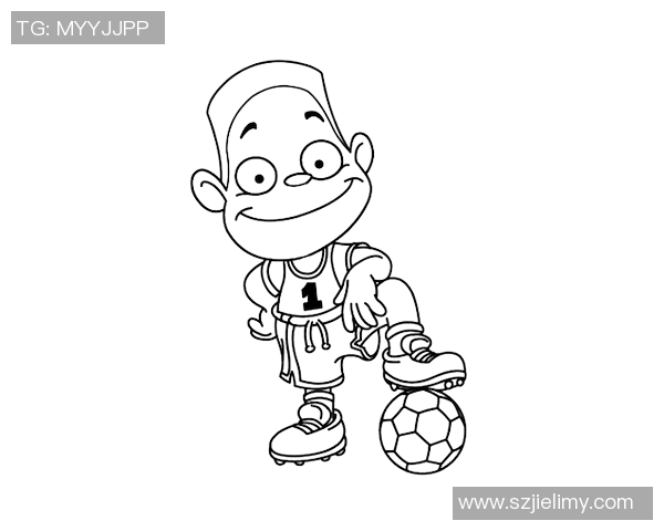 可爱足球明星简笔画教程让你轻松绘制心仪球星形象